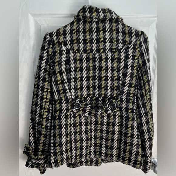 Tweed Wool Tweed Peacoat, Women’s Size Small EUC - Picture 5 of 6
